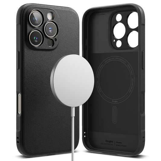 MagSafe Case for Apple iPhone 16 Pro Max, Ringke, Onyx, Black