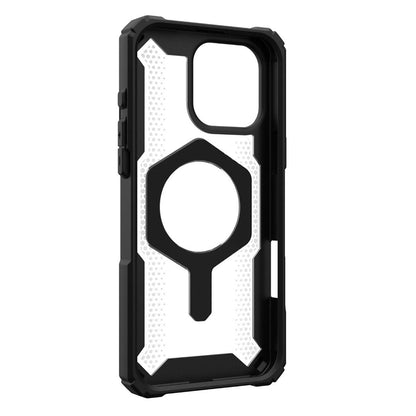 MagSafe Case for Apple iPhone 16 Pro Max, Urban Armor Gear, Plasma XTE, Transparent Black
