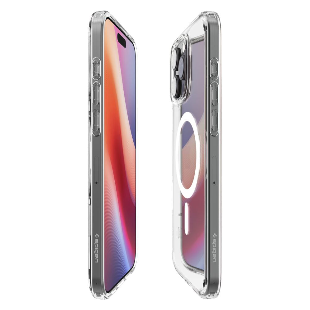MagSafe Case for Apple iPhone 16 Pro, Spigen, Ultra Hybrid, White ACS08129