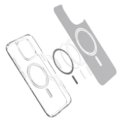 MagSafe Case for Apple iPhone 16 Pro, Spigen, Ultra Hybrid, White ACS08129
