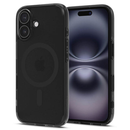 MagSafe Case for Apple iPhone 16, Spigen, Ultra Hybrid T, Satin Black ACS09074