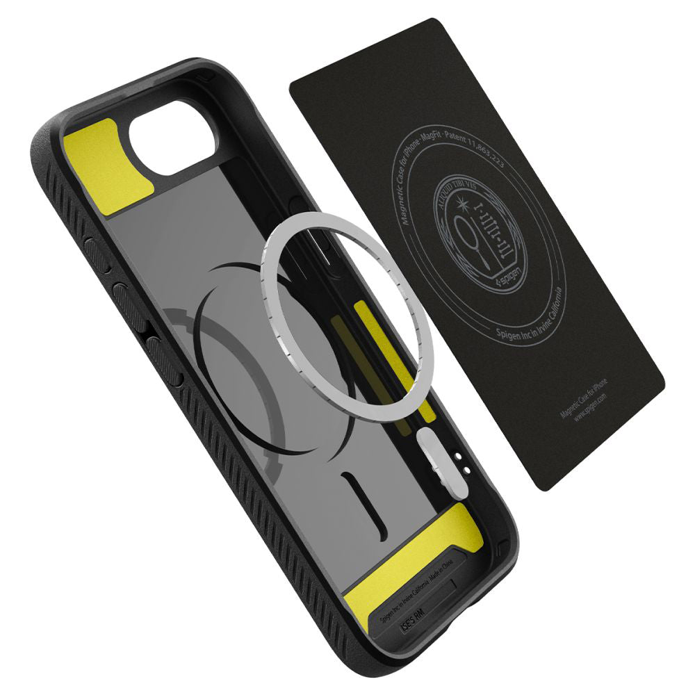 MagSafe Case for Apple iPhone 17e / 16e, Spigen, Rugged Armor, Matte Black