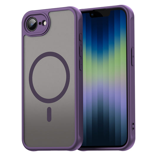 MagSafe Case for Apple iPhone 17e / 16e, Techsuit, HaloFrost II, Purple