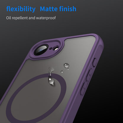MagSafe Case for Apple iPhone 17e / 16e, Techsuit, HaloFrost II, Purple
