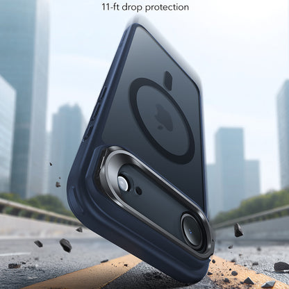 MagSafe Case for Apple iPhone 17 Air, ESR, Classic Hybrid Kickstand, Satin Blue