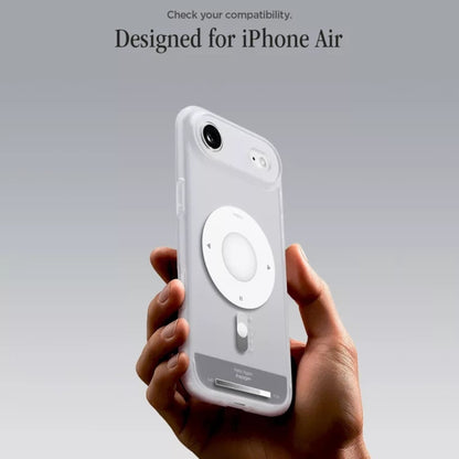 MagSafe Case for Apple iPhone 17 Air, Spigen, Ultra Hybrid Classic, Silver