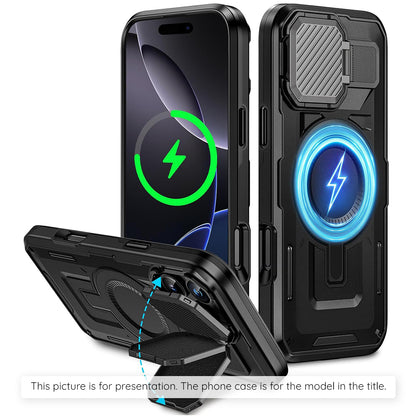 MagSafe Case for Apple iPhone 17 Air, Techsuit, CamVault, Black