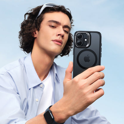 MagSafe Case for Apple iPhone 17, ESR, Classic Hybrid Kickstand, Satin Black