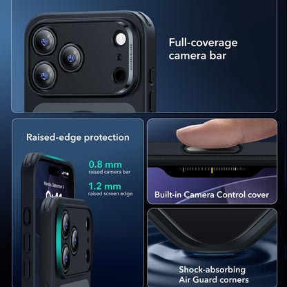 MagSafe Case for Apple iPhone 17 Pro, ESR, Classic Hybrid, Satin Black