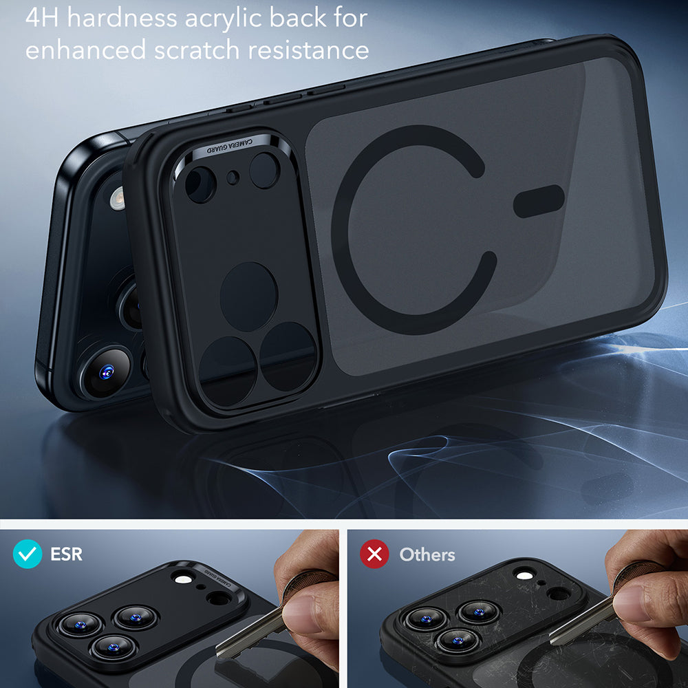 MagSafe Case for Apple iPhone 17 Pro, ESR, Classic Hybrid, Satin Black