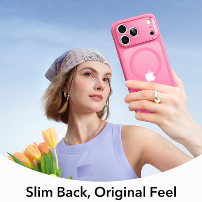 MagSafe Case for Apple iPhone 17 Pro, ESR, Classic Hybrid, Satin Pink