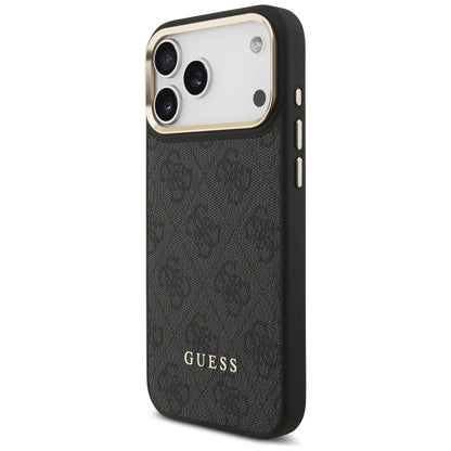 MagSafe Case for Apple iPhone 17 Pro Max, Guess, 4G Card Slot, Black
