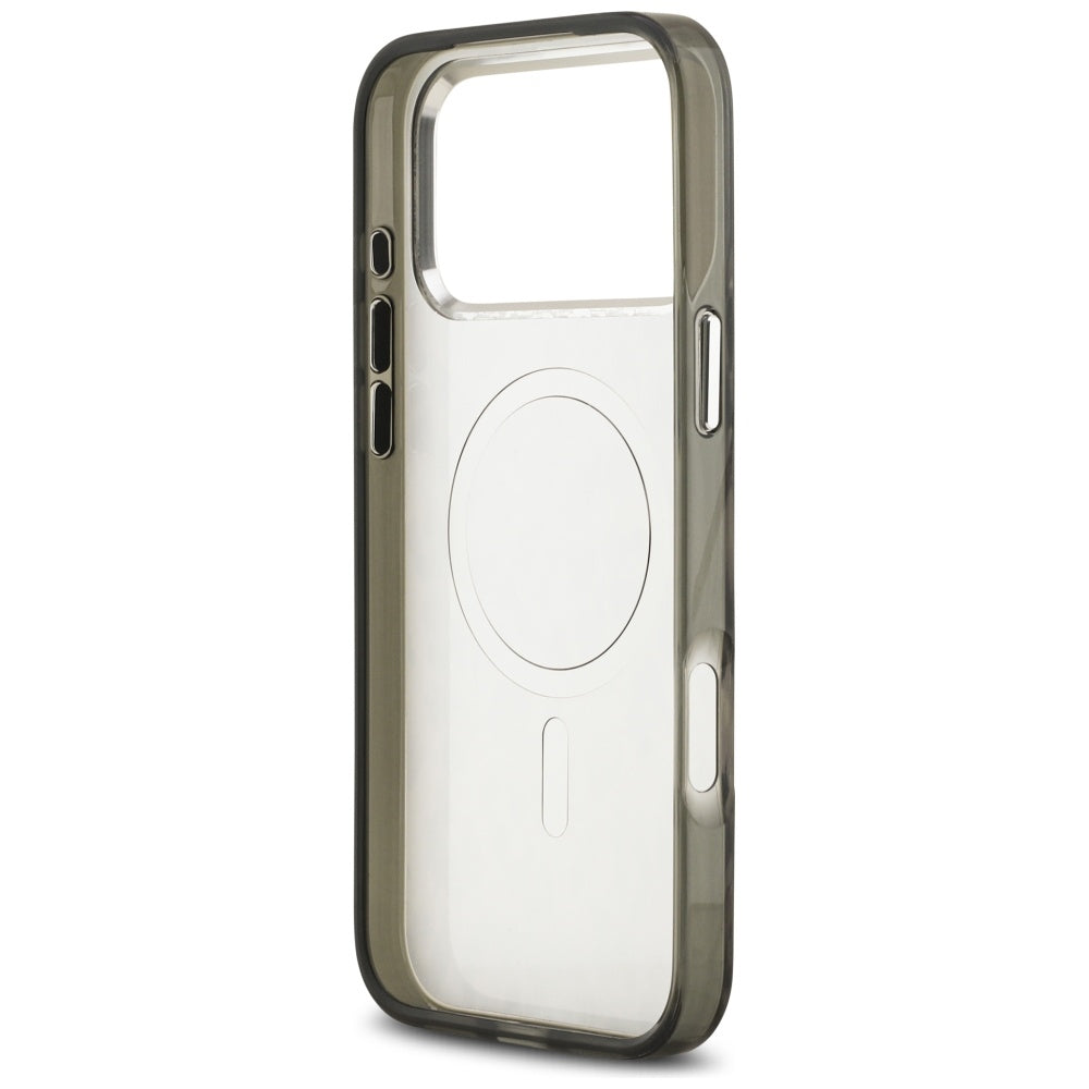 MagSafe Case for Apple iPhone 17 Pro Max, Karl Lagerfeld, IML Leopard Pattern, Brown