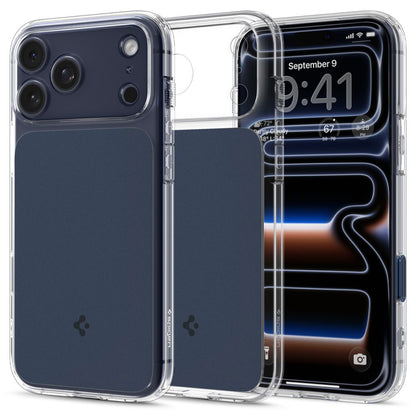 MagSafe Case for Apple iPhone 17 Pro Max, Spigen, Ultra Hybrid T, Matte Blue ACS10473