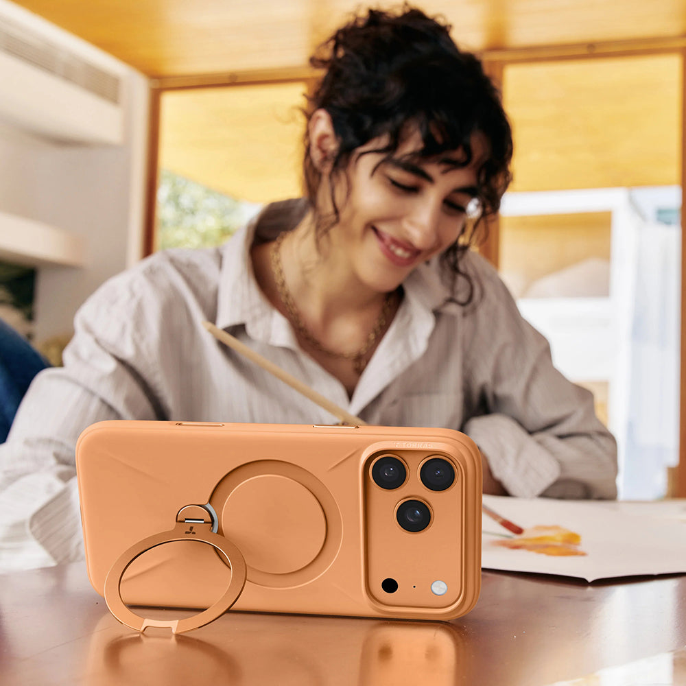 MagSafe Case for Apple iPhone 17 Pro Max, Torras, QPRO Silicone, Light Blue