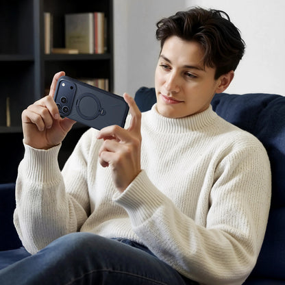 MagSafe Case for Apple iPhone 17 Pro Max, Torras, QPRO Silicone, Matcha Green