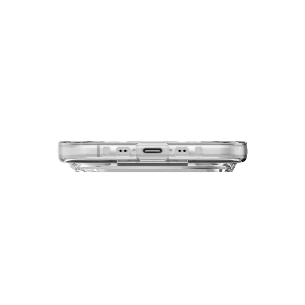 MagSafe Case for Apple iPhone 17 Pro Max, UNIQ, Heldro Air MagClick, Transparent Gray