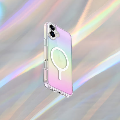 MagSafe Case for Apple iPhone 17 Pro Max, UNIQ, Iridescia MagClick, Pastel Blue