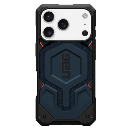 MagSafe Case for Apple iPhone 17 Pro Max, Urban Armor Gear, Monarch Pro Kevlar, Navy Blue