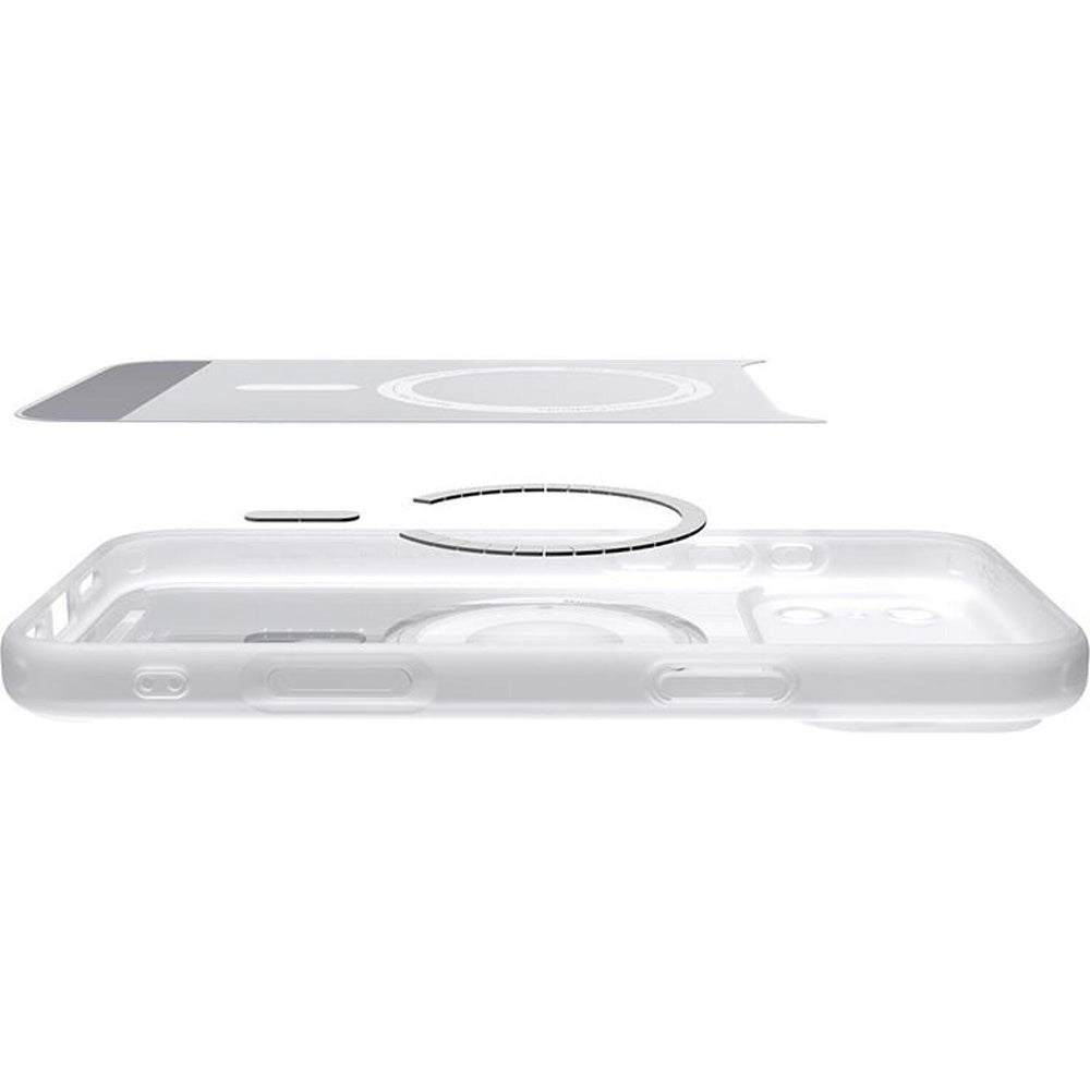 MagSafe Case for Apple iPhone 17 Pro, Spigen, Ultra Hybrid Classic, Silver