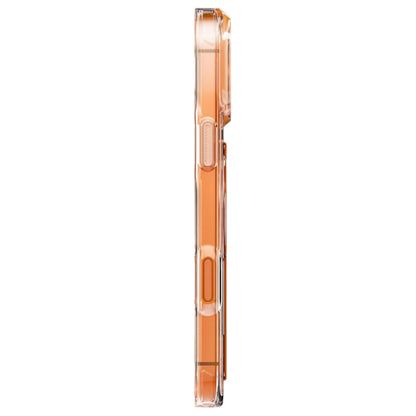 MagSafe Case for Apple iPhone 17 Pro, UNIQ, Heldro Air MagClick, Transparent Orange