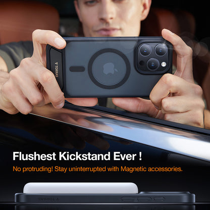 MagSafe Case for Apple iPhone 17, Torras, Pstand, Black