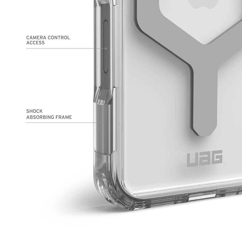 MagSafe Case for Apple iPhone 17, Urban Armor Gear, Plyo, White