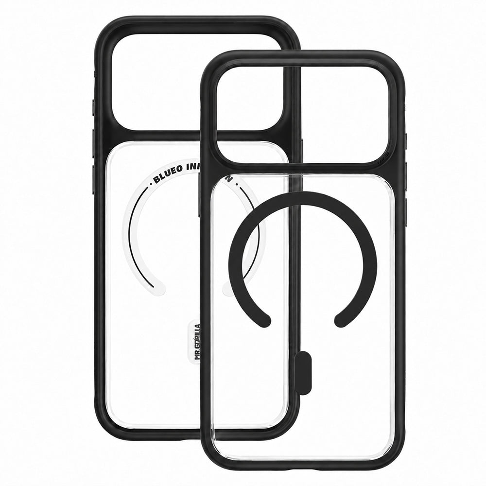 MagSafe Case for Apple iPhone 18 Pro / 17 Pro, Blueo, Skin-Friendly Anti-Drop, Satin Black