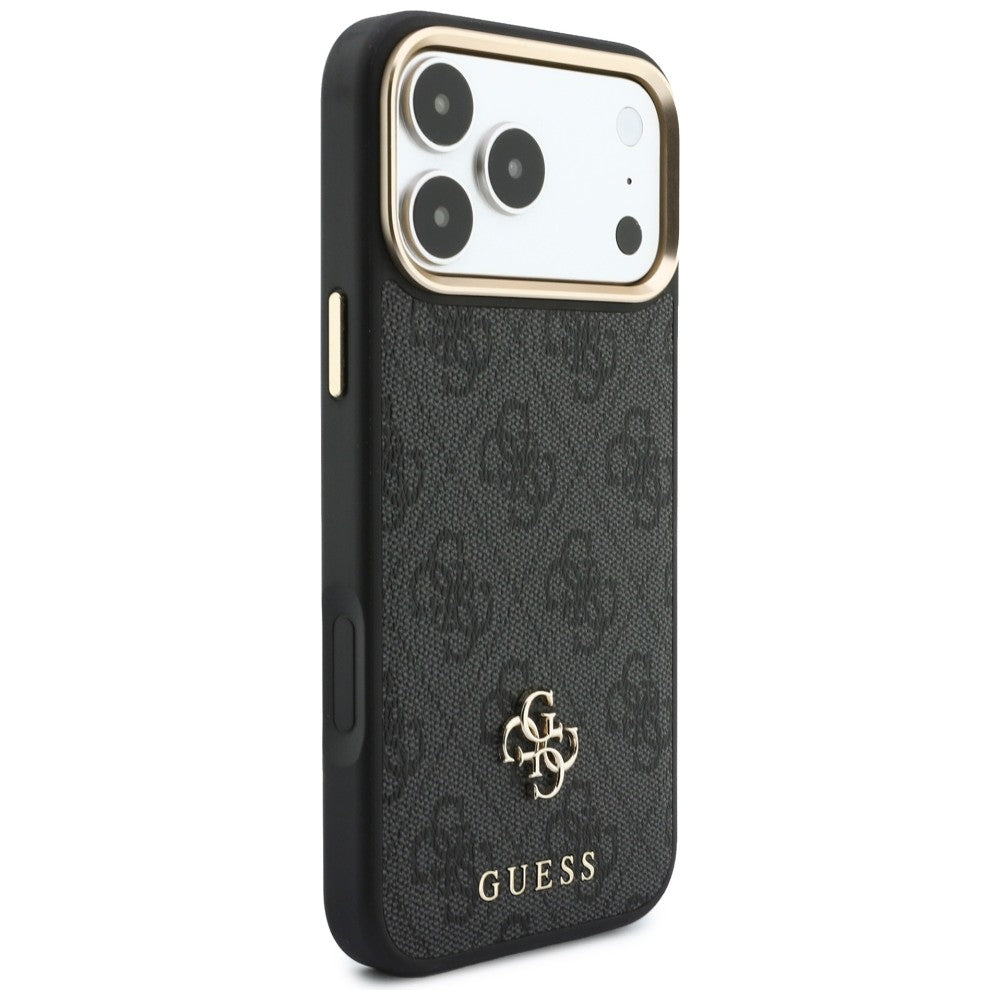 MagSafe Case for Apple iPhone 18 Pro / 17 Pro, Guess, 4G Cardslot, Black