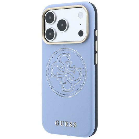 MagSafe Case for Apple iPhone 18 Pro / 17 Pro, Guess, Perforated 4G, Blue