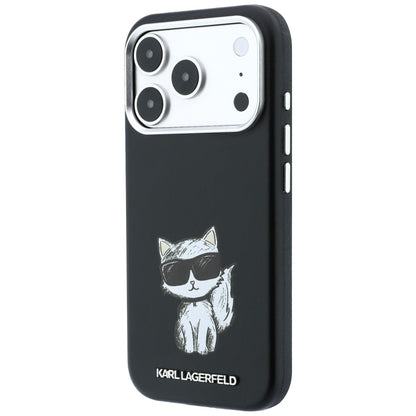 MagSafe Case for Apple iPhone 18 Pro / 17 Pro, Karl Lagerfeld, Choupette Sketch, Black