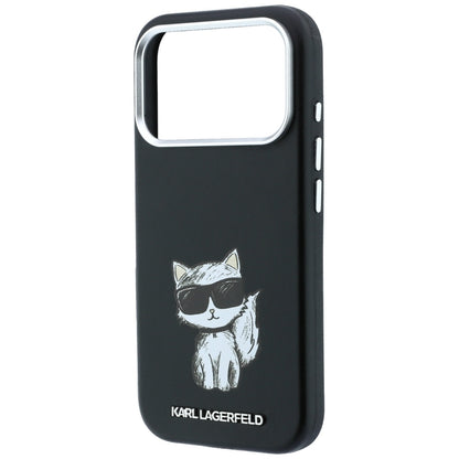 MagSafe Case for Apple iPhone 18 Pro / 17 Pro, Karl Lagerfeld, Choupette Sketch, Black