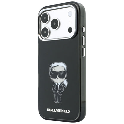 MagSafe Case for Apple iPhone 18 Pro / 17 Pro, Karl Lagerfeld, HC IML Ikonik Sketch Print, Black
