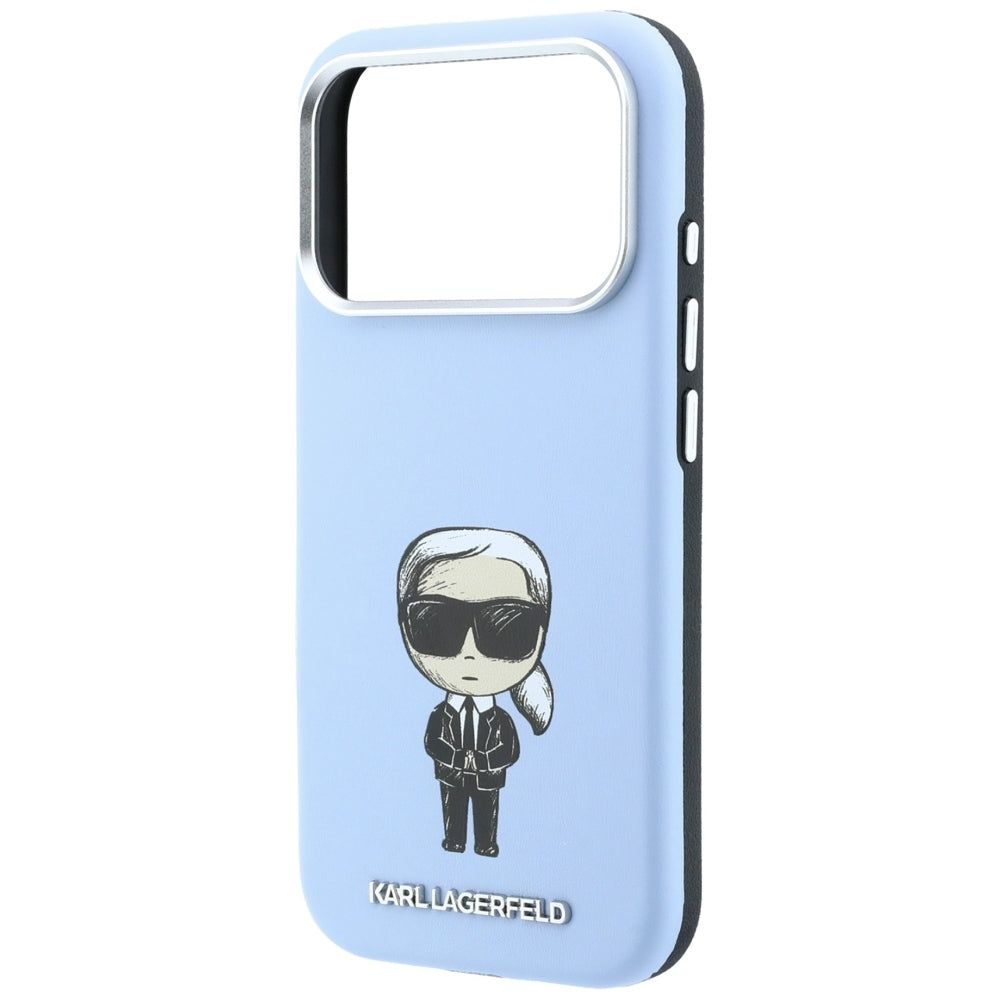 MagSafe Case for Apple iPhone 18 Pro / 17 Pro, Karl Lagerfeld, Ikonik Sketch, Blue