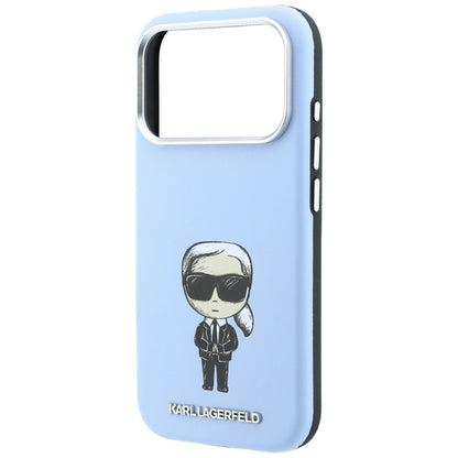 MagSafe Case for Apple iPhone 18 Pro / 17 Pro, Karl Lagerfeld, Ikonik Sketch, Blue