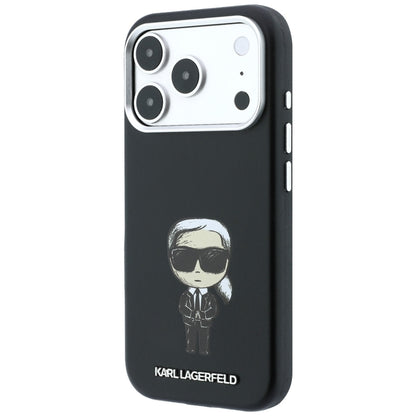 MagSafe Case for Apple iPhone 18 Pro / 17 Pro, Karl Lagerfeld, Ikonik Sketch, Black