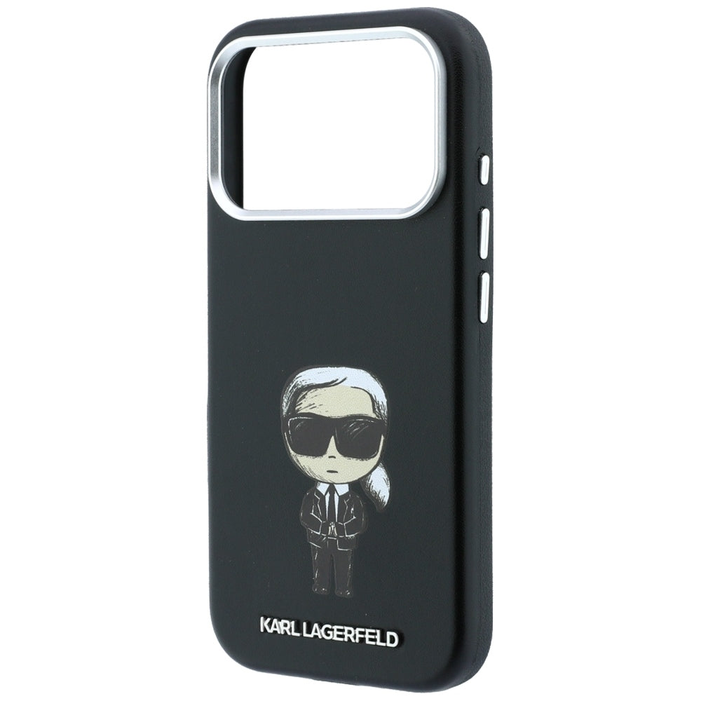 MagSafe Case for Apple iPhone 18 Pro / 17 Pro, Karl Lagerfeld, Ikonik Sketch, Black