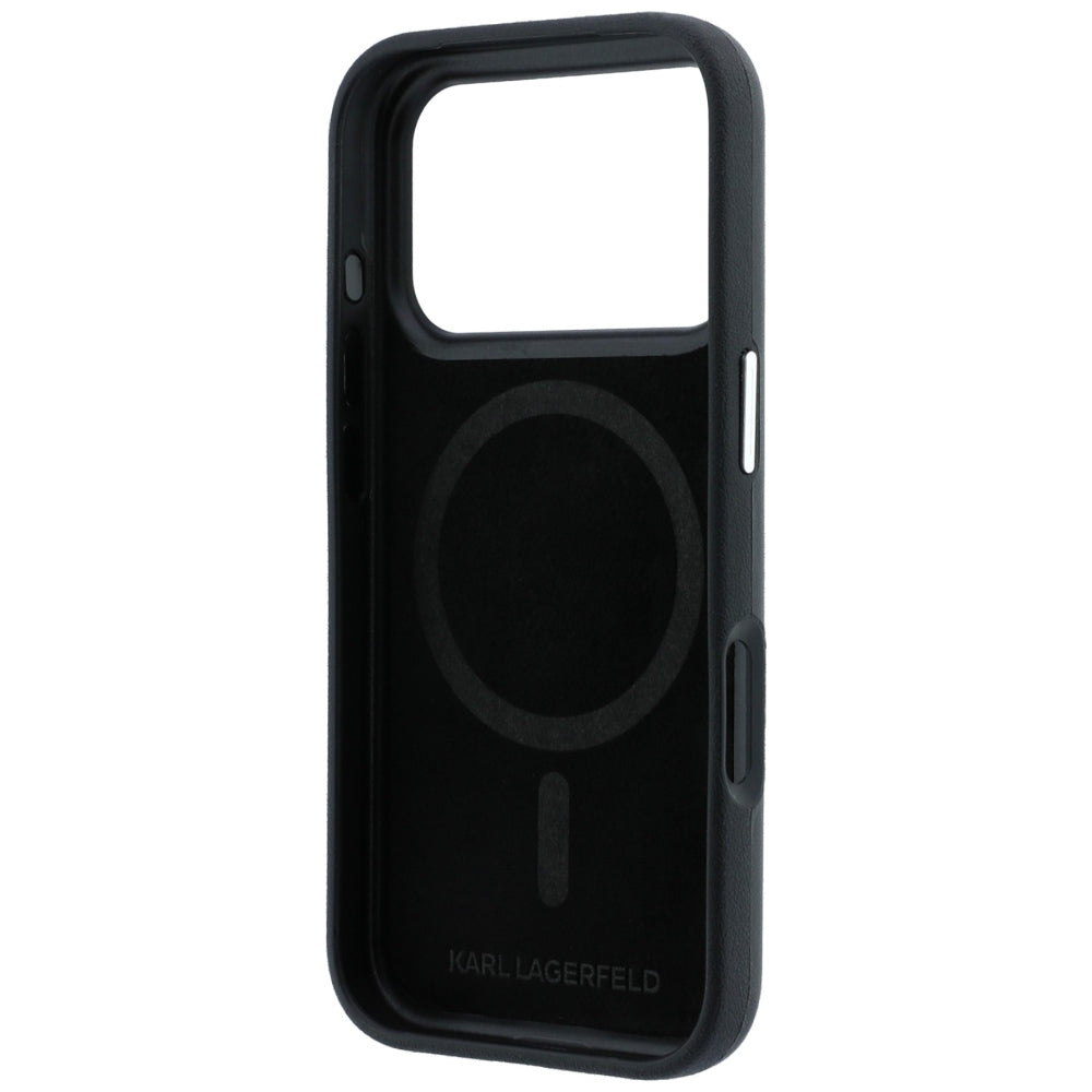 MagSafe Case for Apple iPhone 18 Pro / 17 Pro, Karl Lagerfeld, Ikonik Sketch, Black