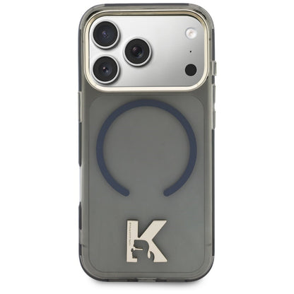 MagSafe Case for Apple iPhone 18 Pro / 17 Pro, Karl Lagerfeld, IML Karl Head Logo, Black