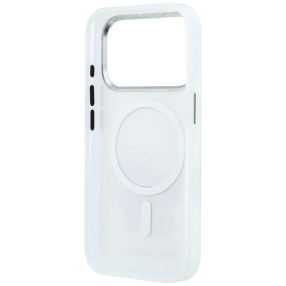 MagSafe Case for Apple iPhone 18 Pro / 17 Pro, Karl Lagerfeld, IML KC Bodies Sketch Print, Beige