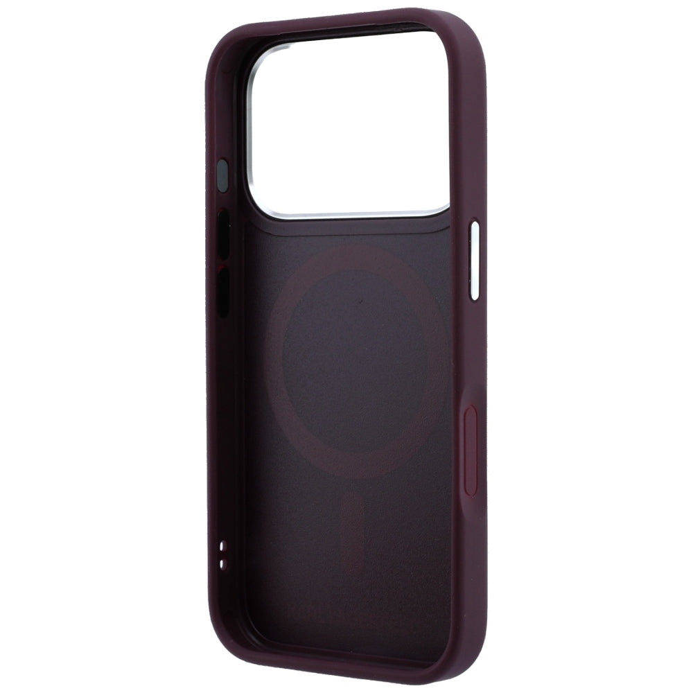 MagSafe Case for Apple iPhone 18 Pro / 17 Pro, Karl Lagerfeld, Point and Choupette Sketch, Burgundy