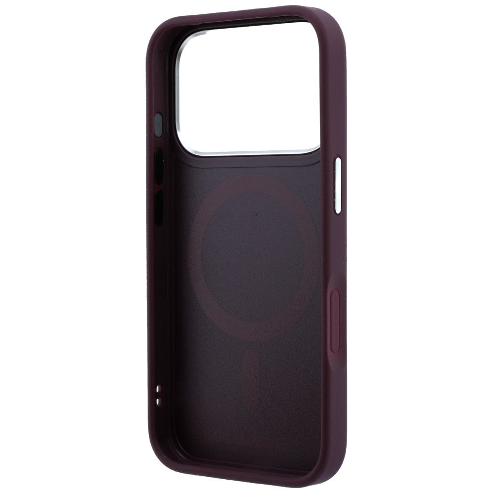 MagSafe Case for Apple iPhone 18 Pro / 17 Pro, Karl Lagerfeld, Ring Karl RSG Logo, Burgundy