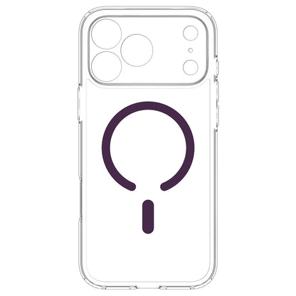 MagSafe Case for Apple iPhone 18 Pro / 17 Pro, Spigen, Ultra Hybrid, Transparent Burgundy ACS12335