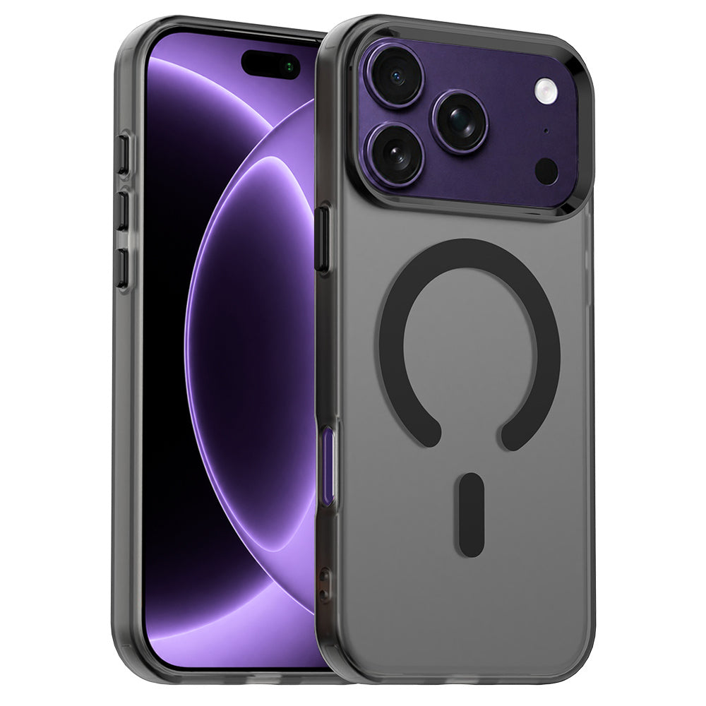 MagSafe Case for Apple iPhone 18 Pro / 17 Pro, Techsuit, CandyCase, Black