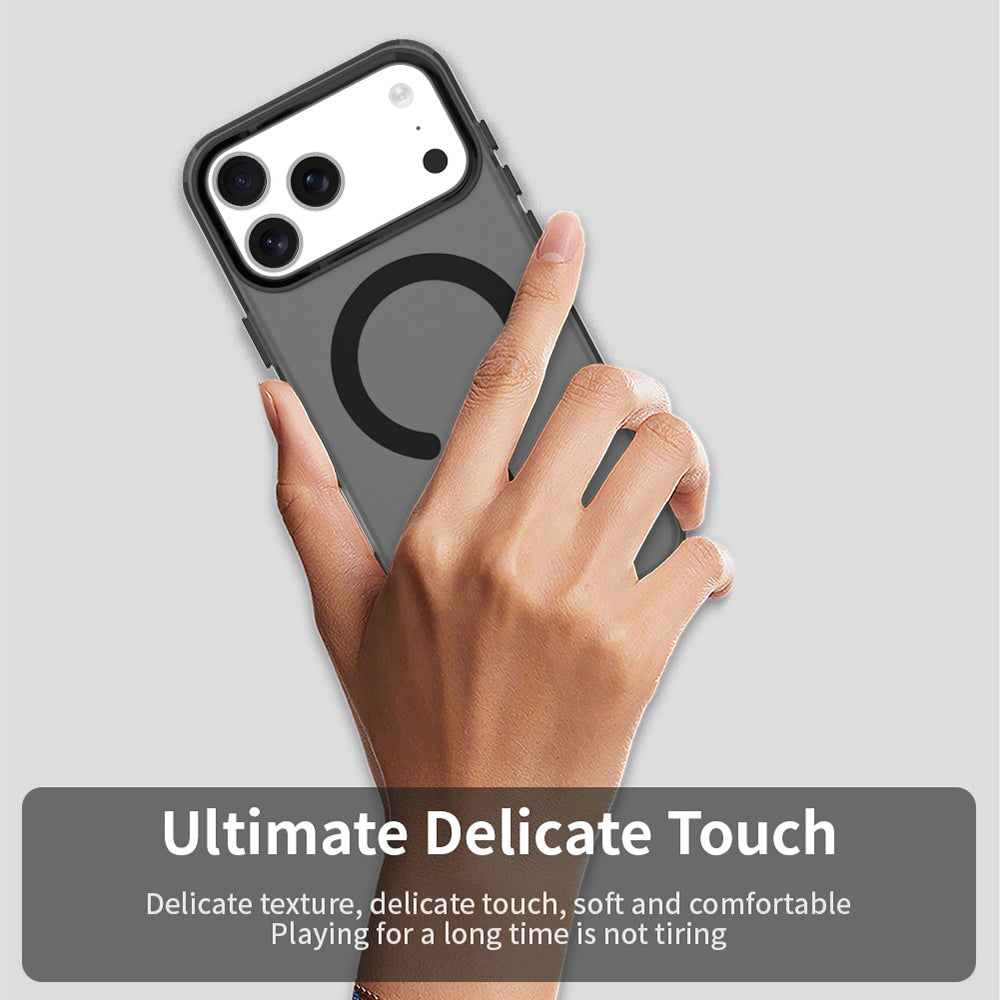 MagSafe Case for Apple iPhone 18 Pro / 17 Pro, Techsuit, CandyCase, Black