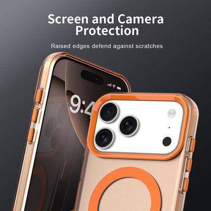 MagSafe Case for Apple iPhone 18 Pro / 17 Pro, Techsuit, CandyCase, Orange