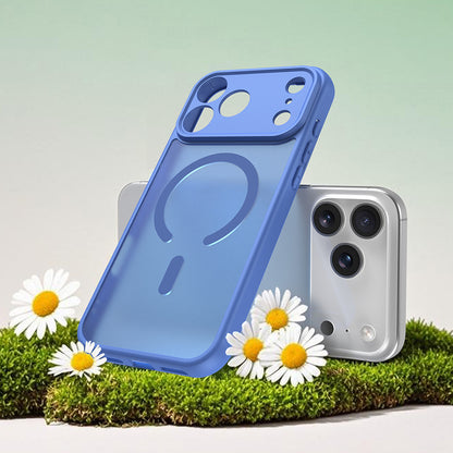 MagSafe Case for Apple iPhone 18 Pro / 17 Pro, Techsuit, HaloFrost II, Blue