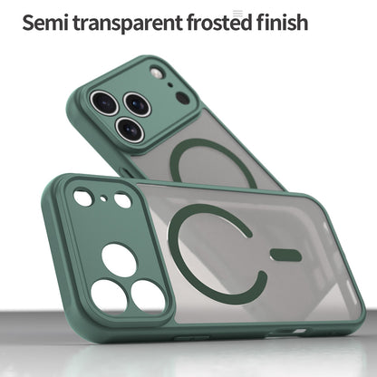 MagSafe Case for Apple iPhone 18 Pro / 17 Pro, Techsuit, HaloFrost II, Green