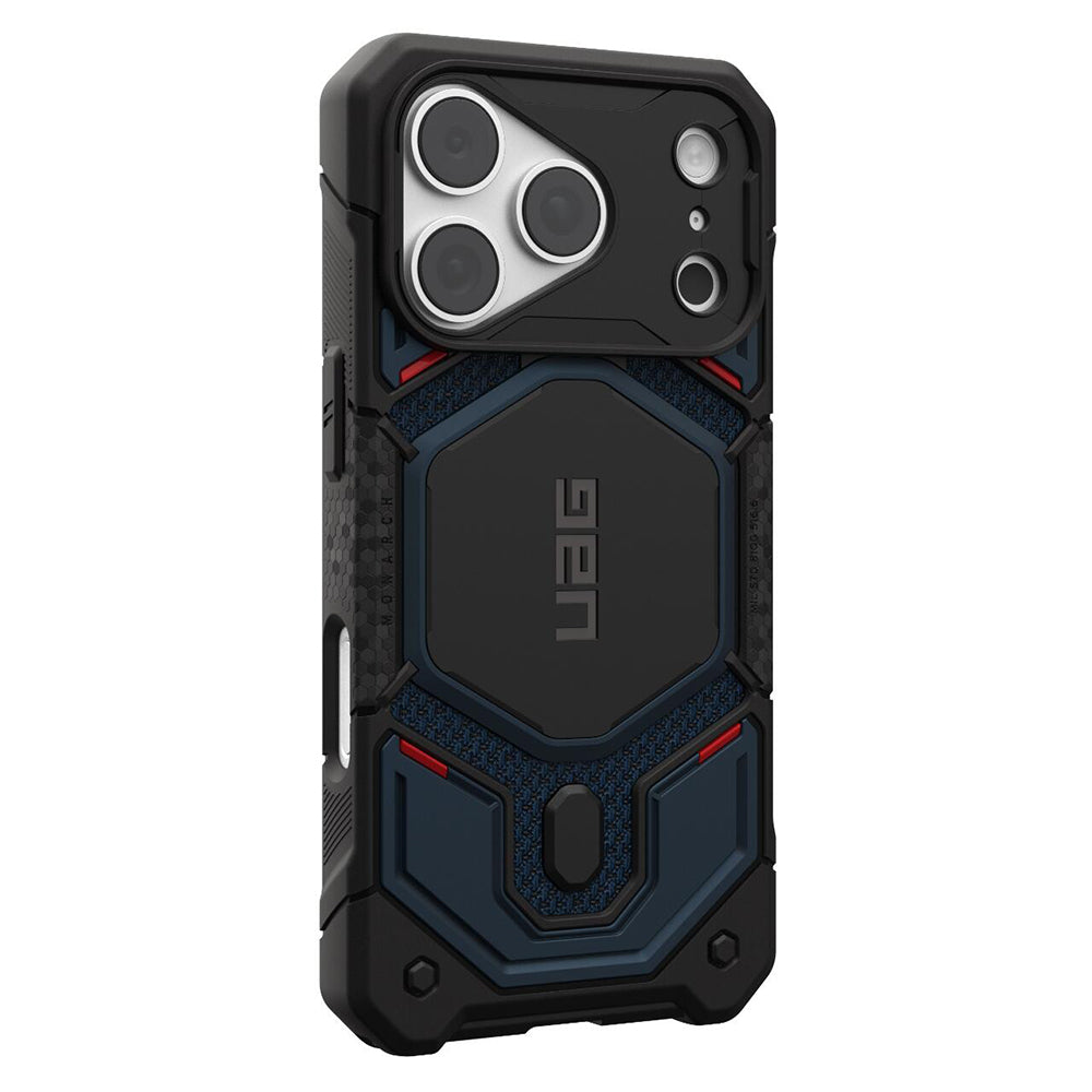 MagSafe Case for Apple iPhone 18 Pro / 17 Pro, Urban Armor Gear, Monarch Pro Kevlar, Navy Blue