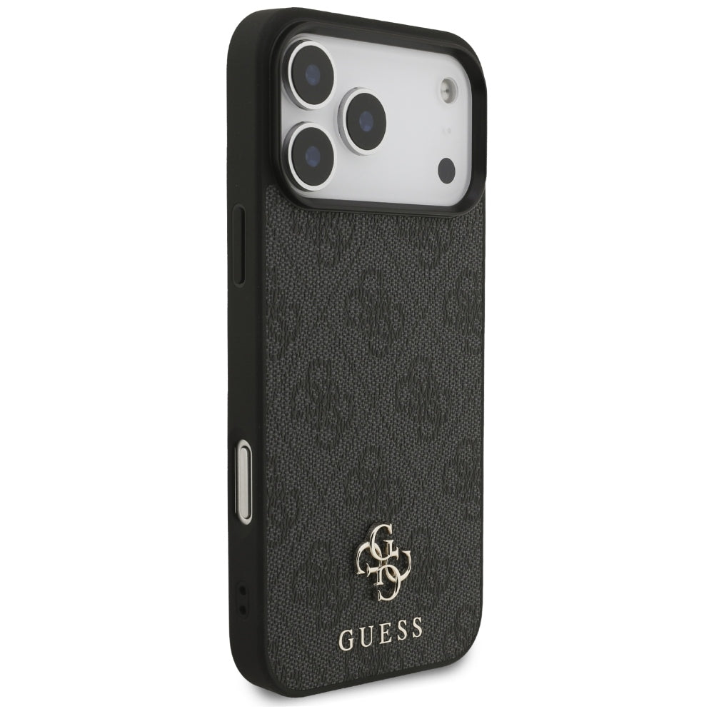 MagSafe Case for Apple iPhone 18 Pro Max / 17 Pro Max, Guess, 4G Small and Classic, Black